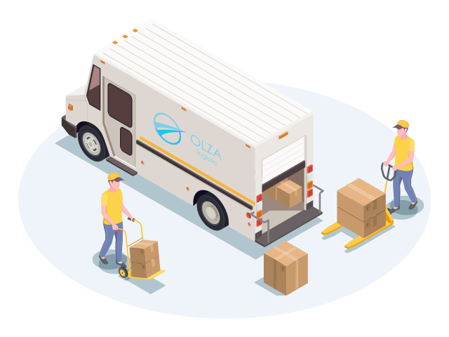Obsługa logistyczna paczek dla e-commerce - Olza Logistic